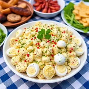 Easy Deviled Egg Potato Salad