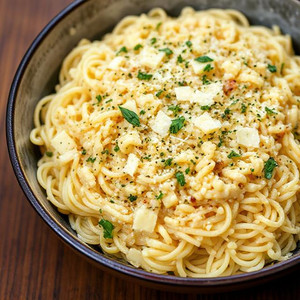 Creamy Garlic Parmesan Orzo