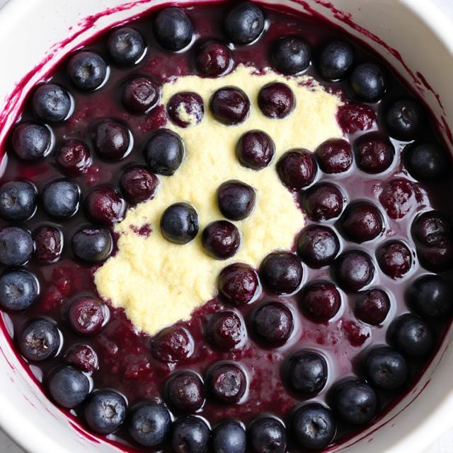 Easy Blueberry Cobbler