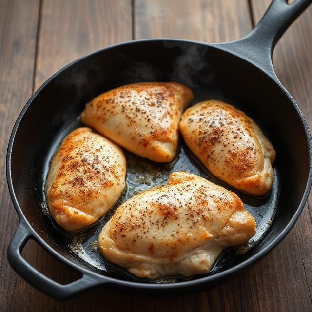 Pan-Seared Chicken Breasts