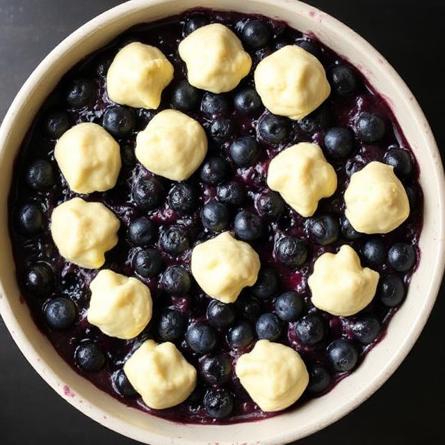 Easy Blueberry Cobbler