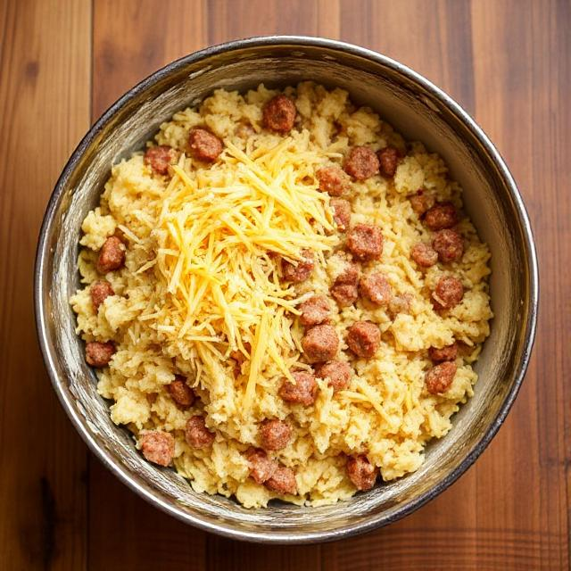 Easy Sausage Hashbrown Bites