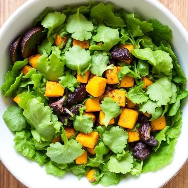 Easy Butternut Squash Salad