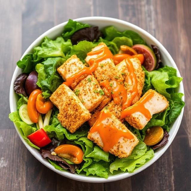 Easy Buffalo Chicken Salad