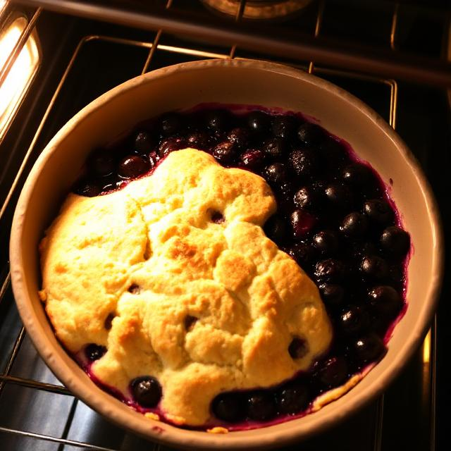 Easy Blueberry Cobbler