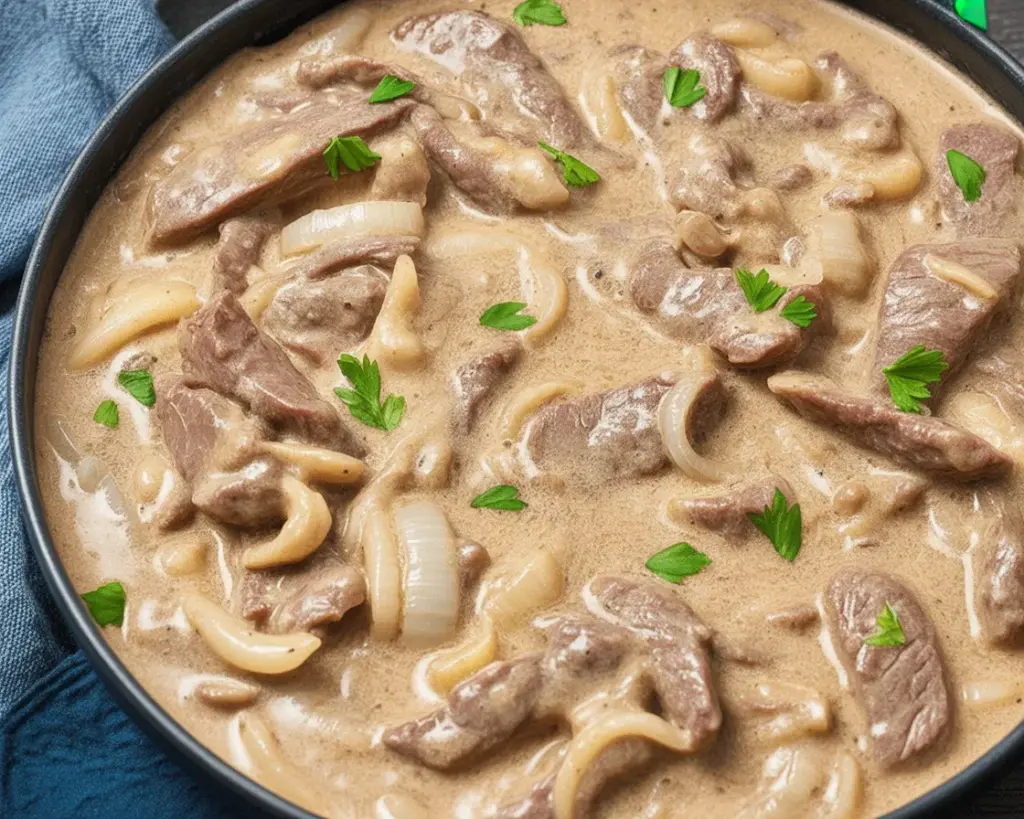 Simple and Delicious Beef Stroganoff (Keto, Grain Free) Recipe