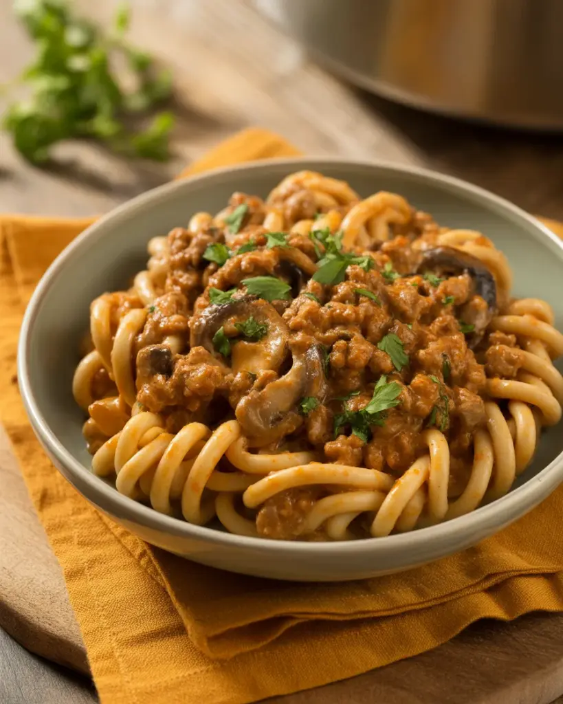 Delicious Beef Stroganoff (Gluten Free) Made Easy at Home