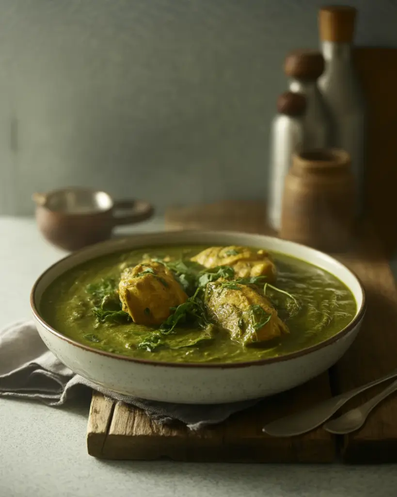 Cozy Up with Chicken Saag (Whole30, Keto) for Dinner Tonight!