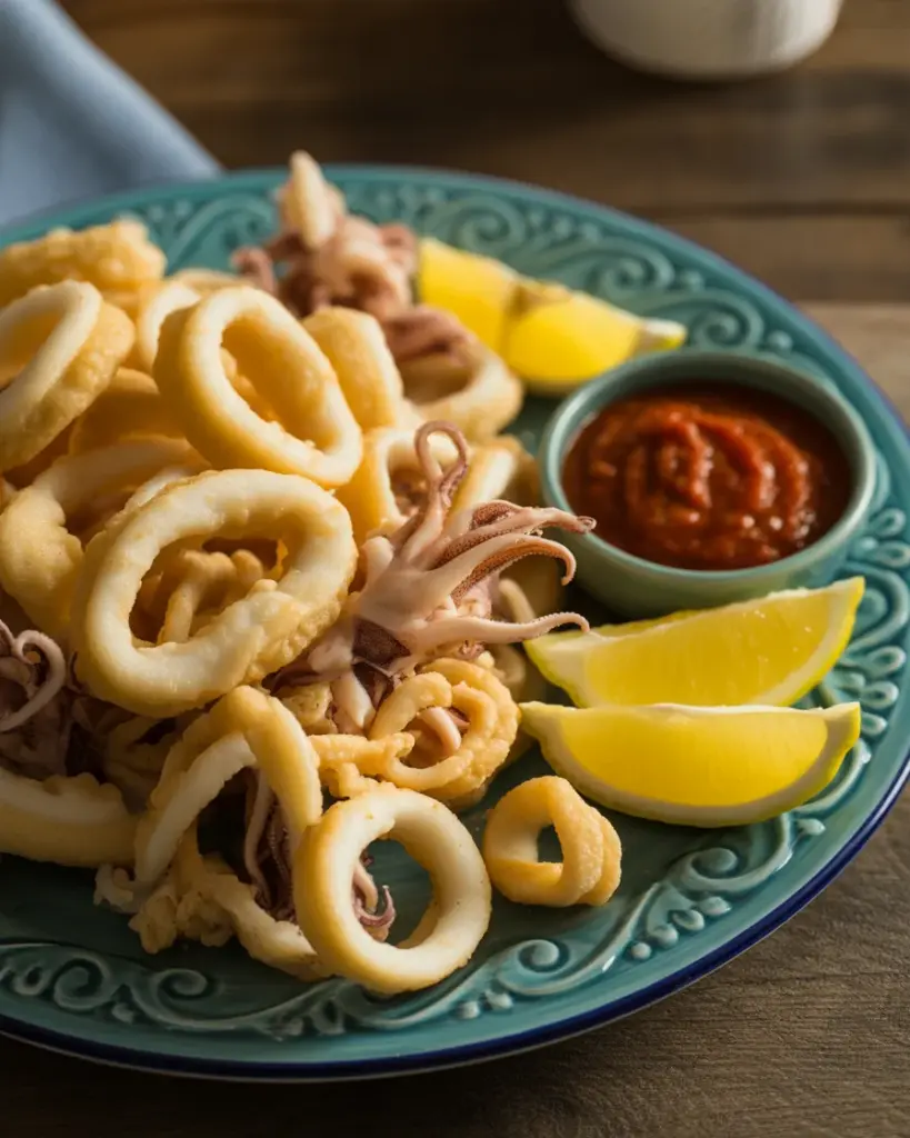 Crispy Fried Calamari (Gluten-Free, Paleo) in the Air Fryer