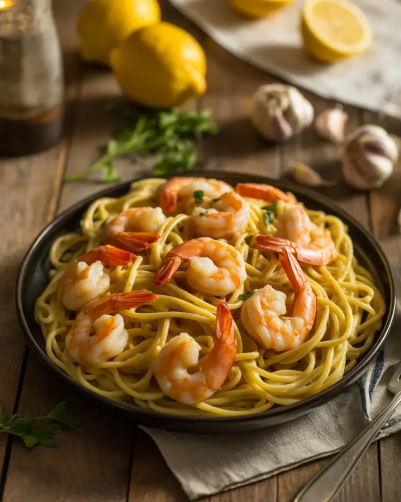 Savor this Easy Shrimp Linguine (30 Minute Meal) Tonight!