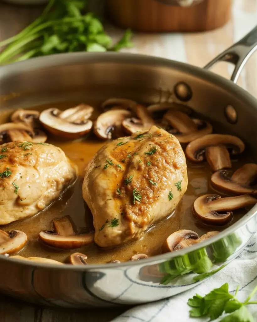 Quick and Delicious Chicken Marsala 30 Minute Meal!