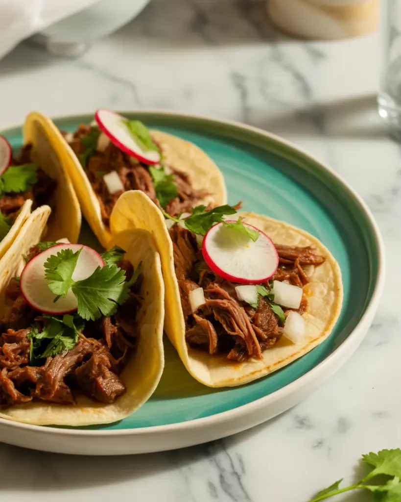 Delicious Slow Cooker Barbacoa Beef Tacos for Busy Nights
