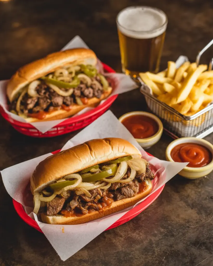 Delicious and Easy Slow Cooker Philly Cheesesteak Delight