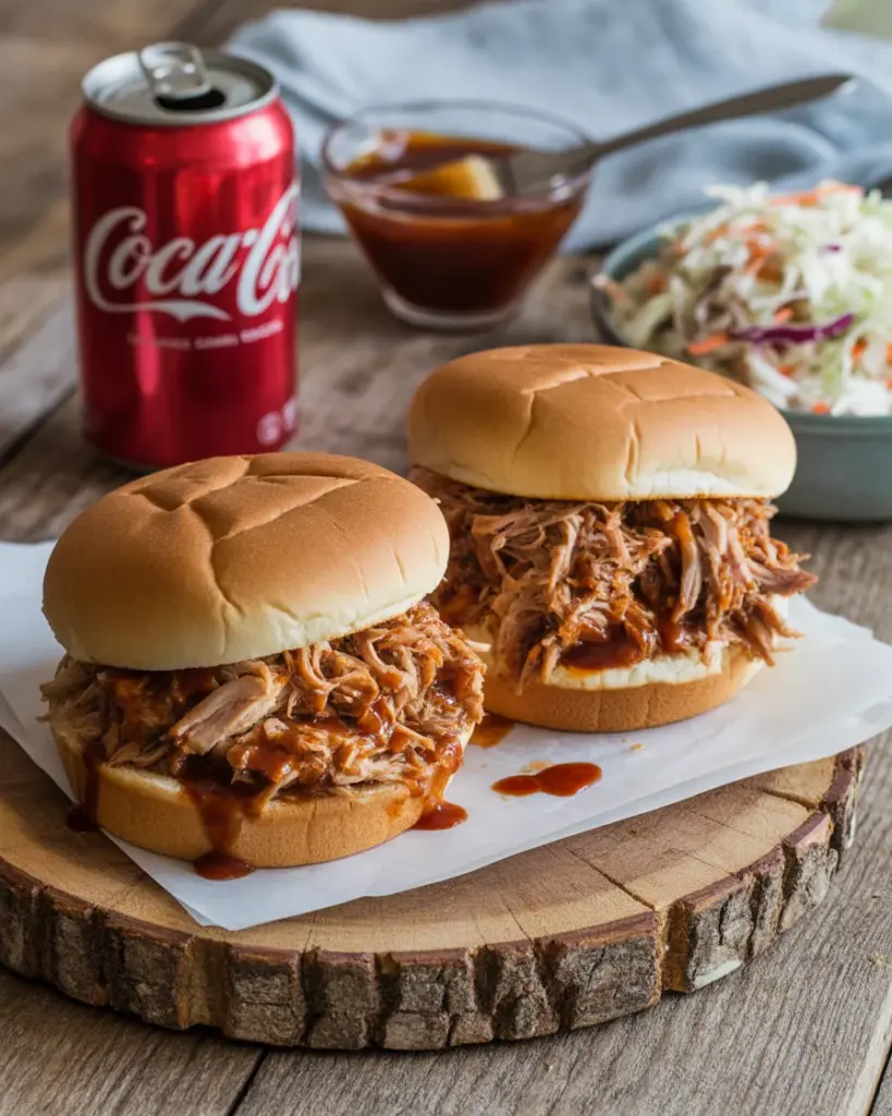 Deliciously Easy Crockpot Coca-Cola Pulled Pork
