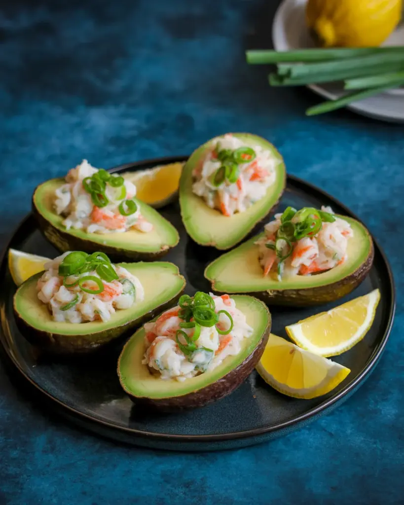 Delicious Paleo Crab Stuffed Avocado Recipe
