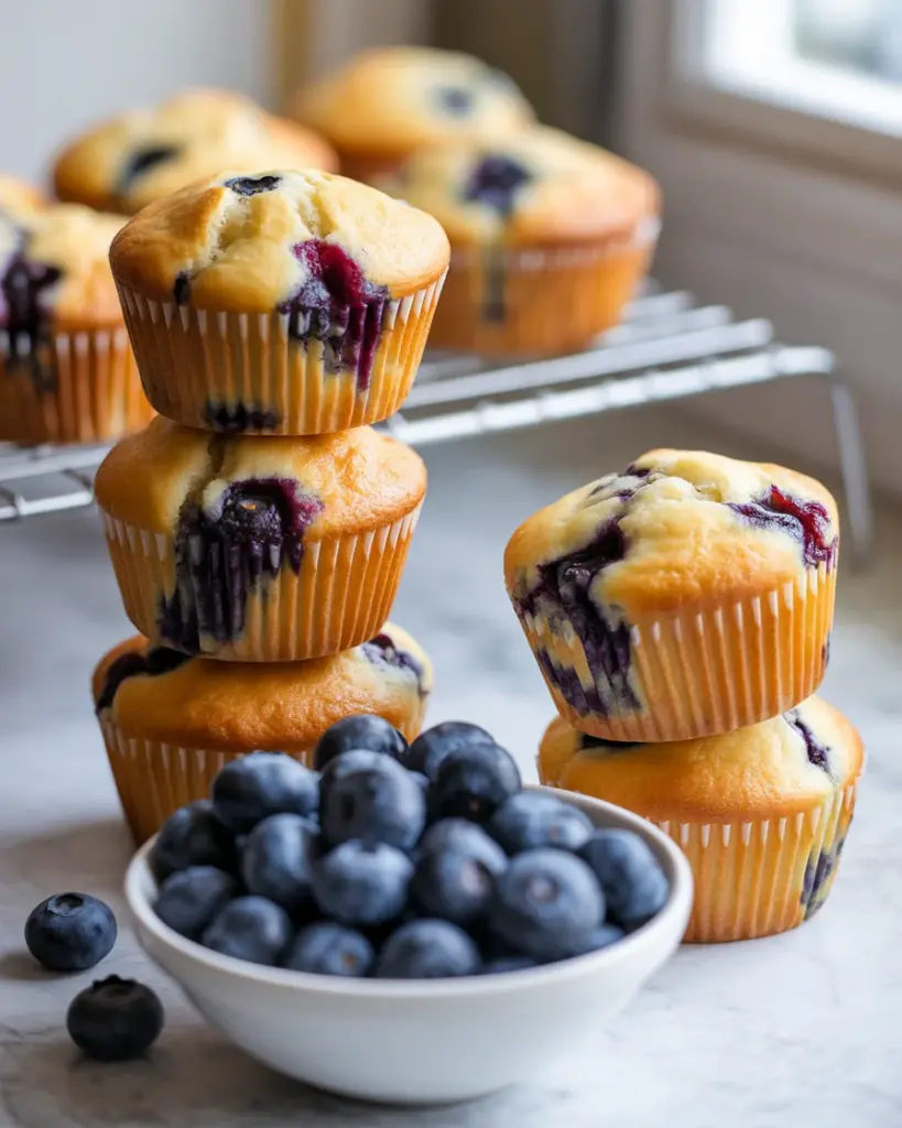 Deliciously Easy Paleo Blueberry Muffins