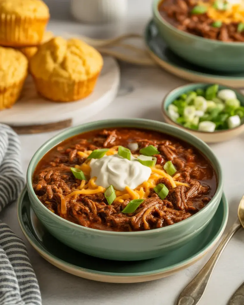 Easy Slow Cooker Texas Style Chili for Cozy Nights