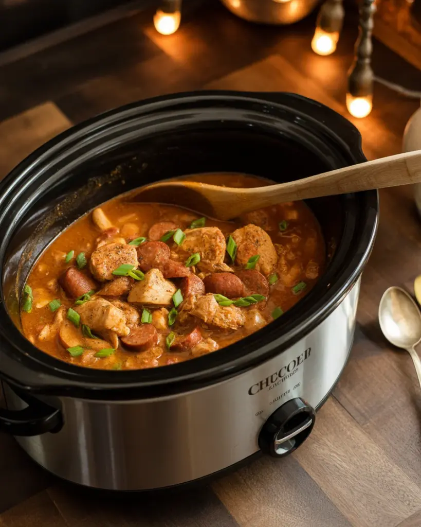 Delicious Slow Cooker Creole Chicken and Sausage for Easy Dinners