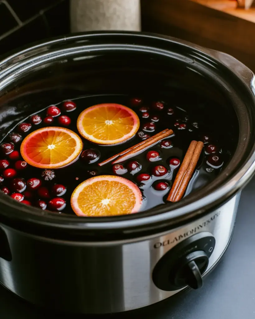 This Delicious Slow Cooker Mulled Wine Recipe!