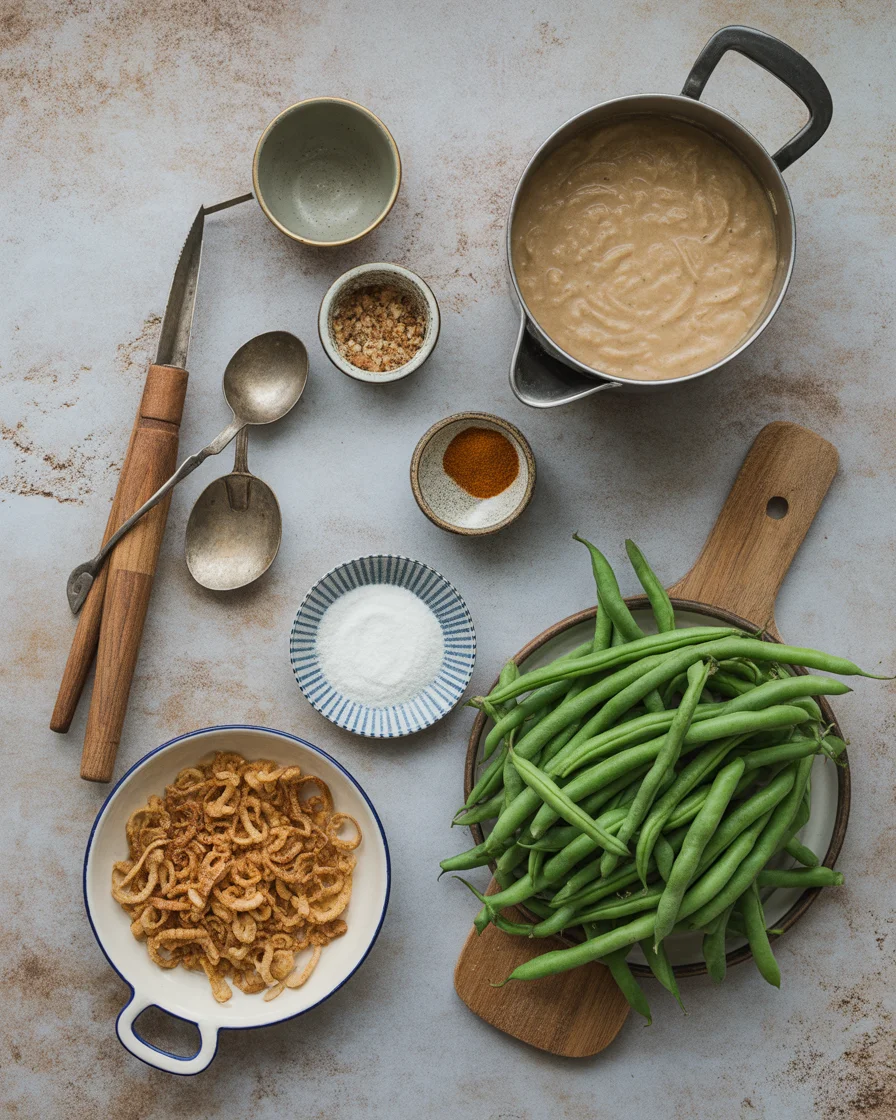 Crockpot Green Bean Casserole