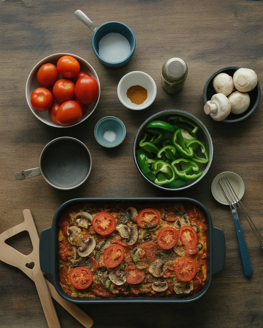 Easy Low Carb Pizza Casserole Recipe
