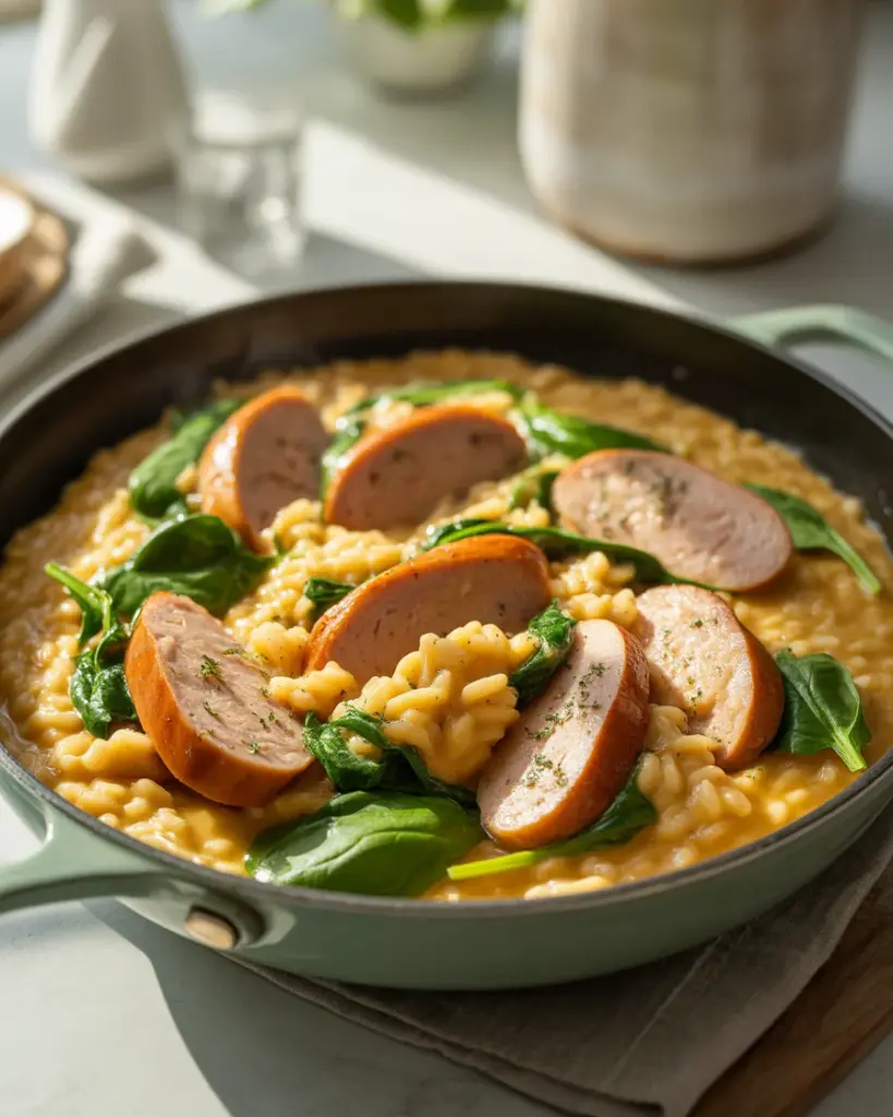 Dairy-Free One Pot Chicken Sausage and Rice Recipe