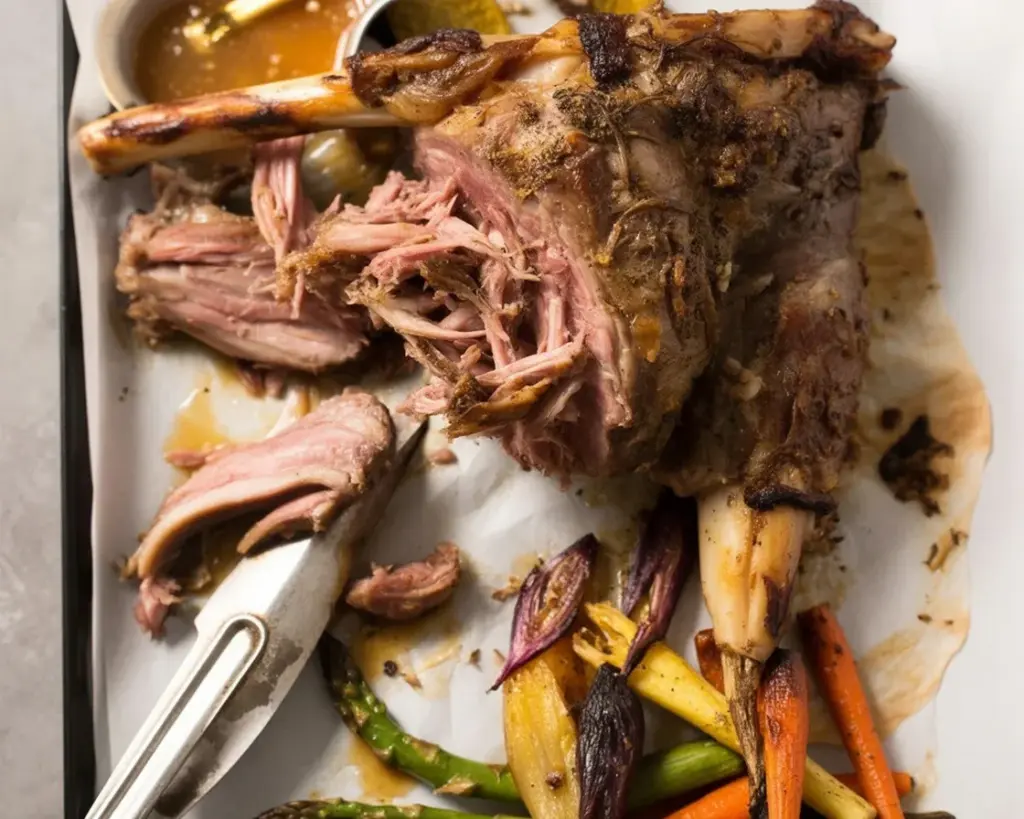 Mouthwatering Slow Cooker Roast Lamb Leg for Cozy Nights