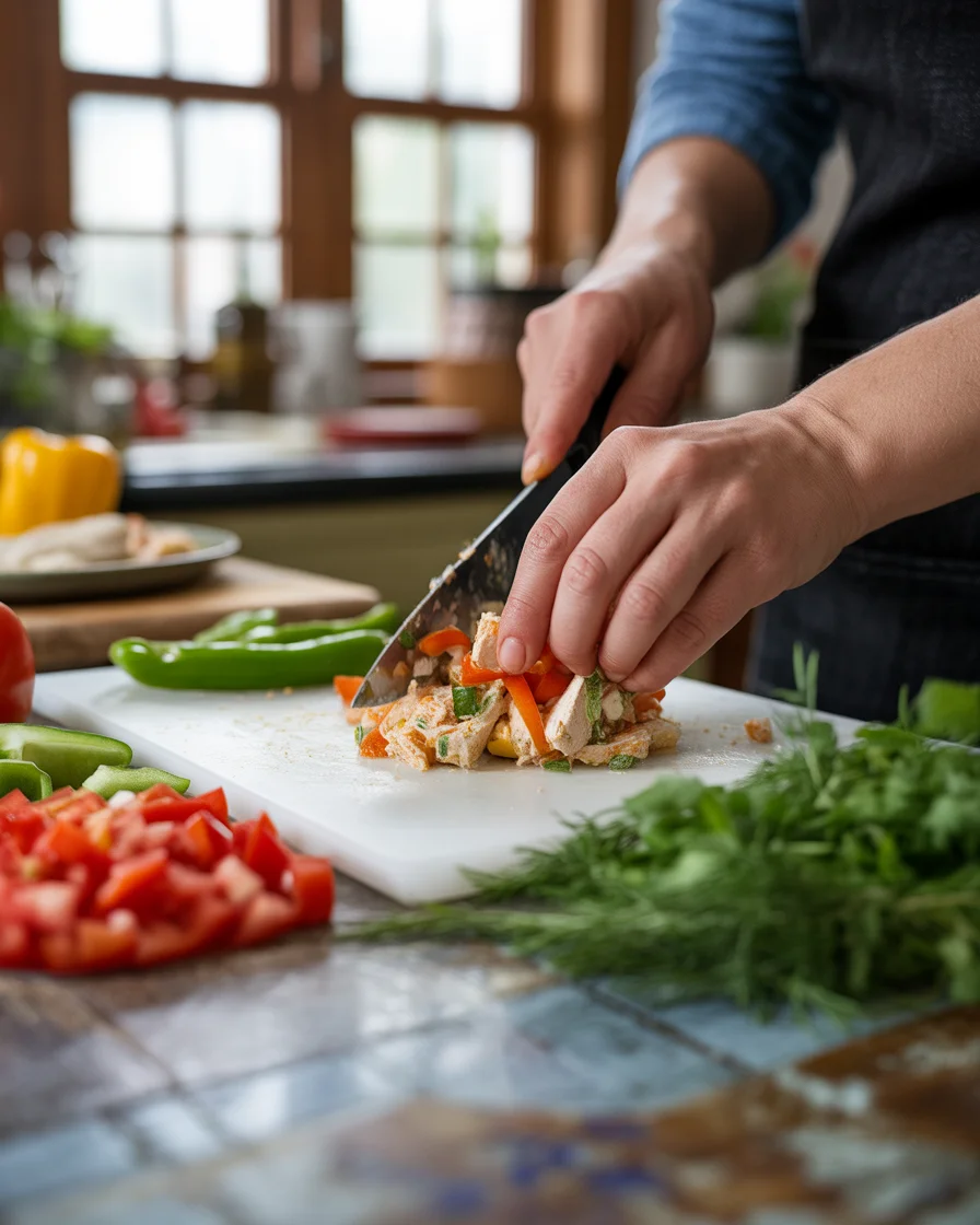 Easy Buffalo Chicken Pasta Salad