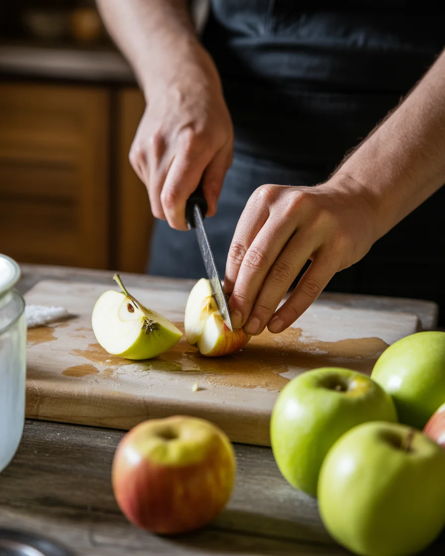 Air Fryer Apple Fries