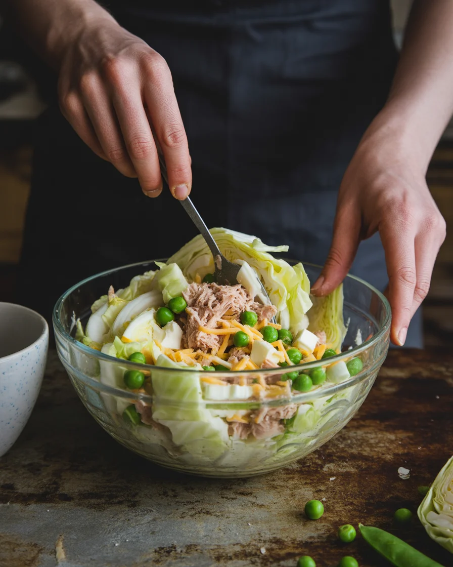 Delicious Cabbage Noodle Tuna Casserole That's Gluten-Free!