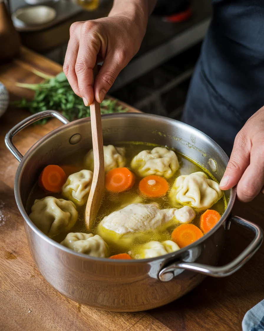 Comforting Dairy-Free Chicken and Dumplings