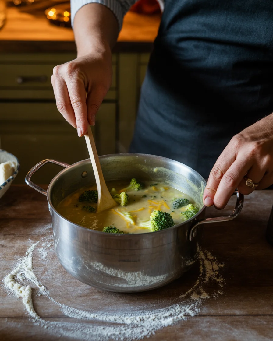 Delicious Instant Pot Broccoli Cheddar Soup in a Flash!