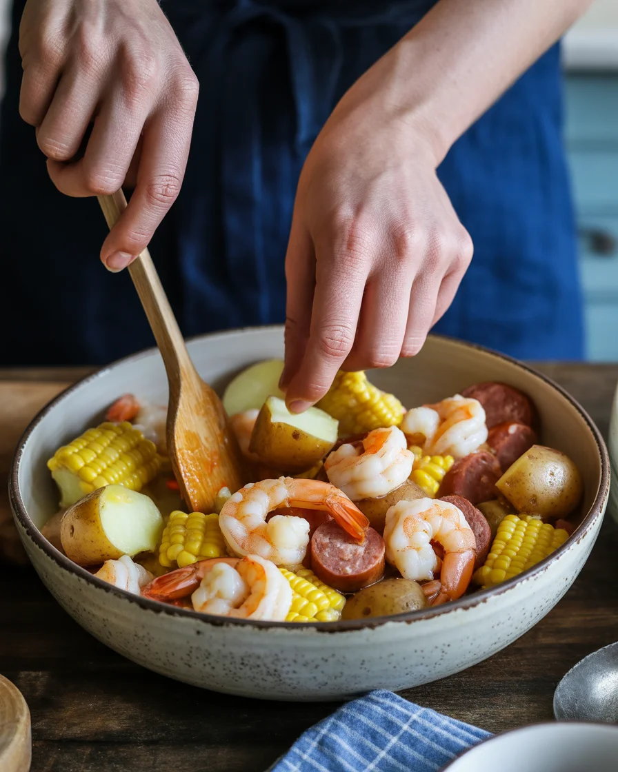 Crock Pot Shrimp Boil