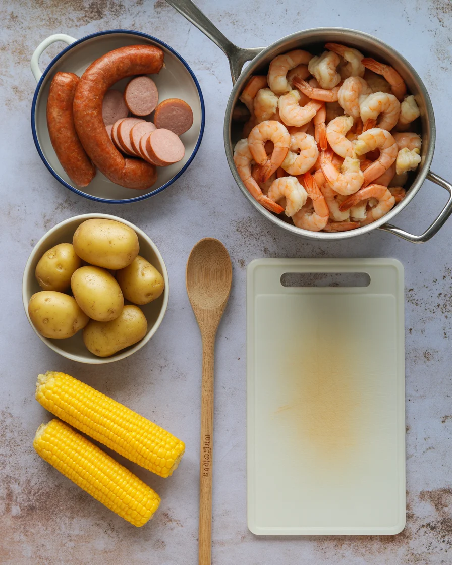 Crock Pot Shrimp Boil