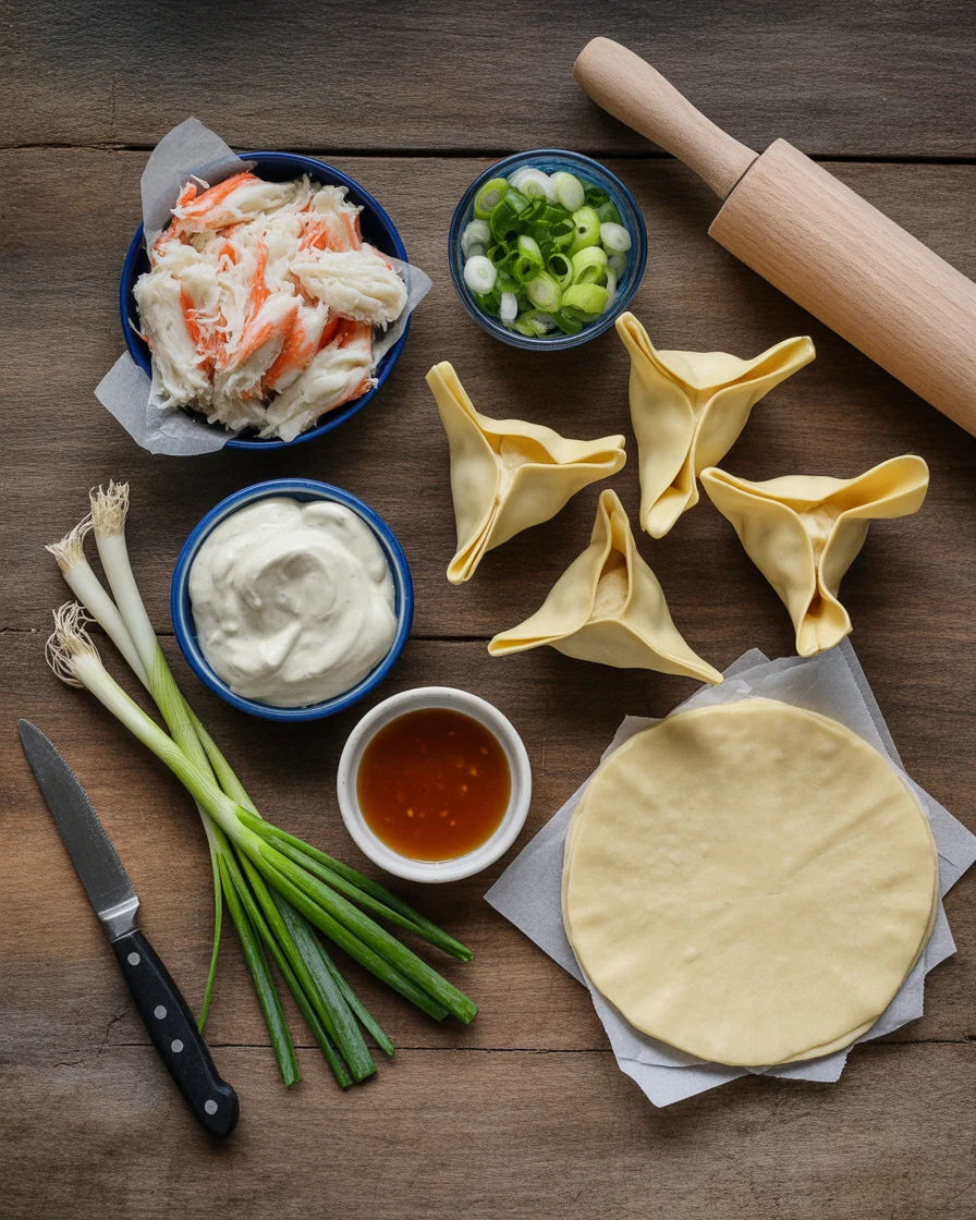 Cheesy Keto Crab Rangoons