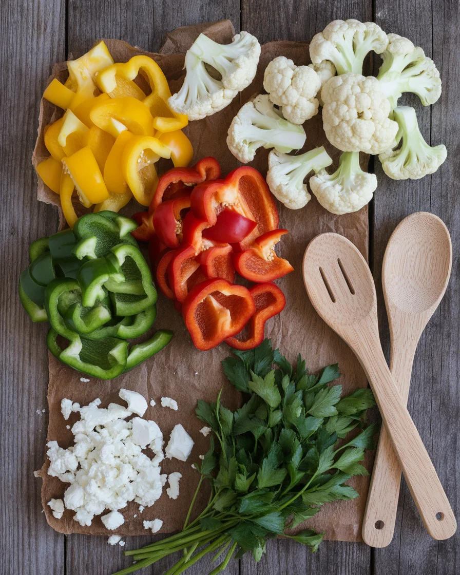 Low Carb Roasted Vegetable Salad