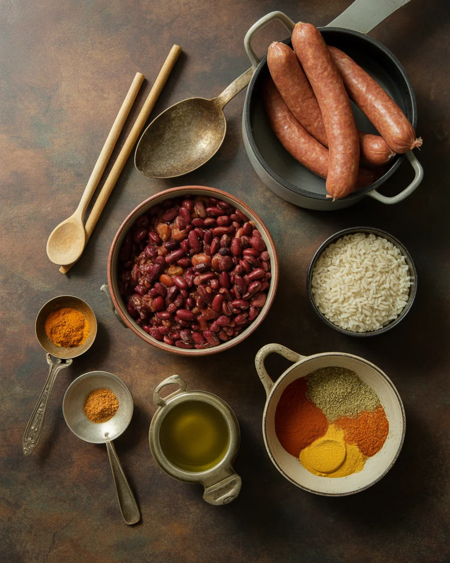 Slow Cooker Cajun Red Beans and Rice