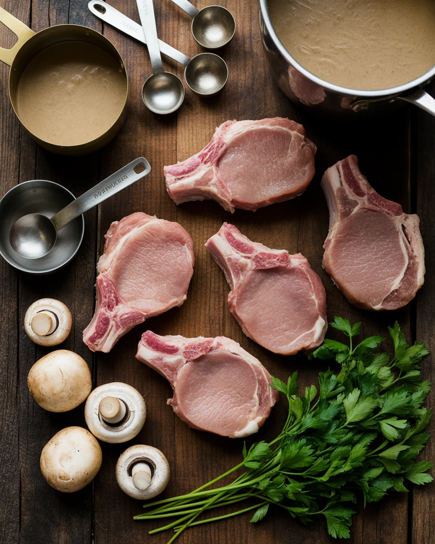 Delicious Instant Pot Pork Chops with Mushroom Soup Gravy