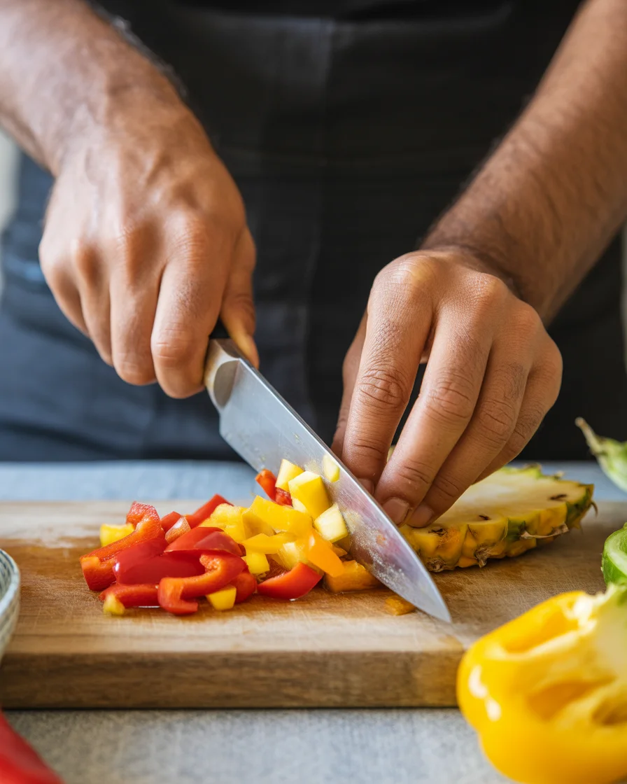 Hawaiian Chicken Sheet Pan Meal (Whole30 and Paleo)