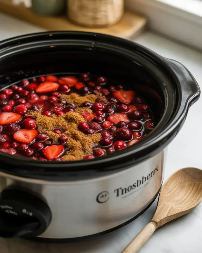 Delicious and Simple Slow Cooker Christmas Jam Recipe
