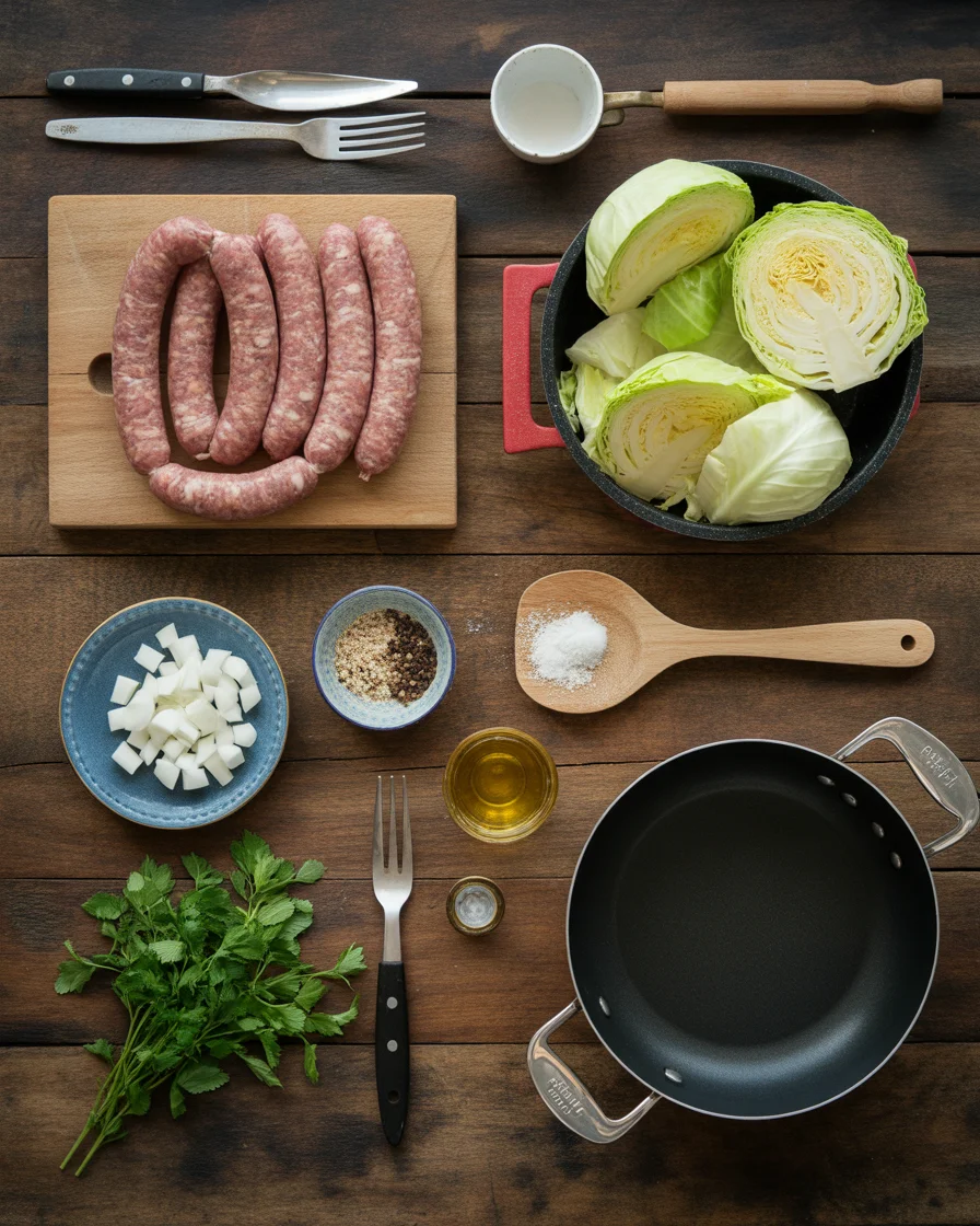 Quick and Tasty Sausage and Cabbage Stir Fry (30-Minutes)