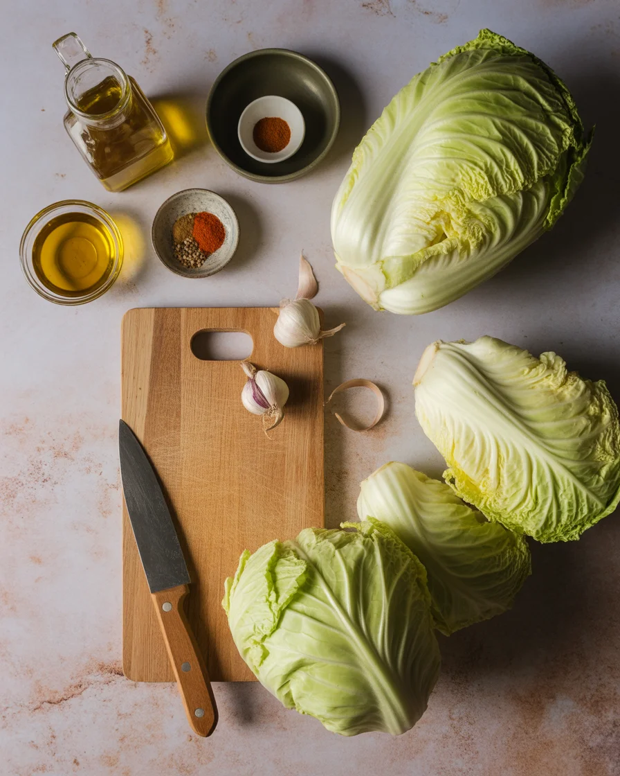 Crispy Air Fryer Cabbage Wedges