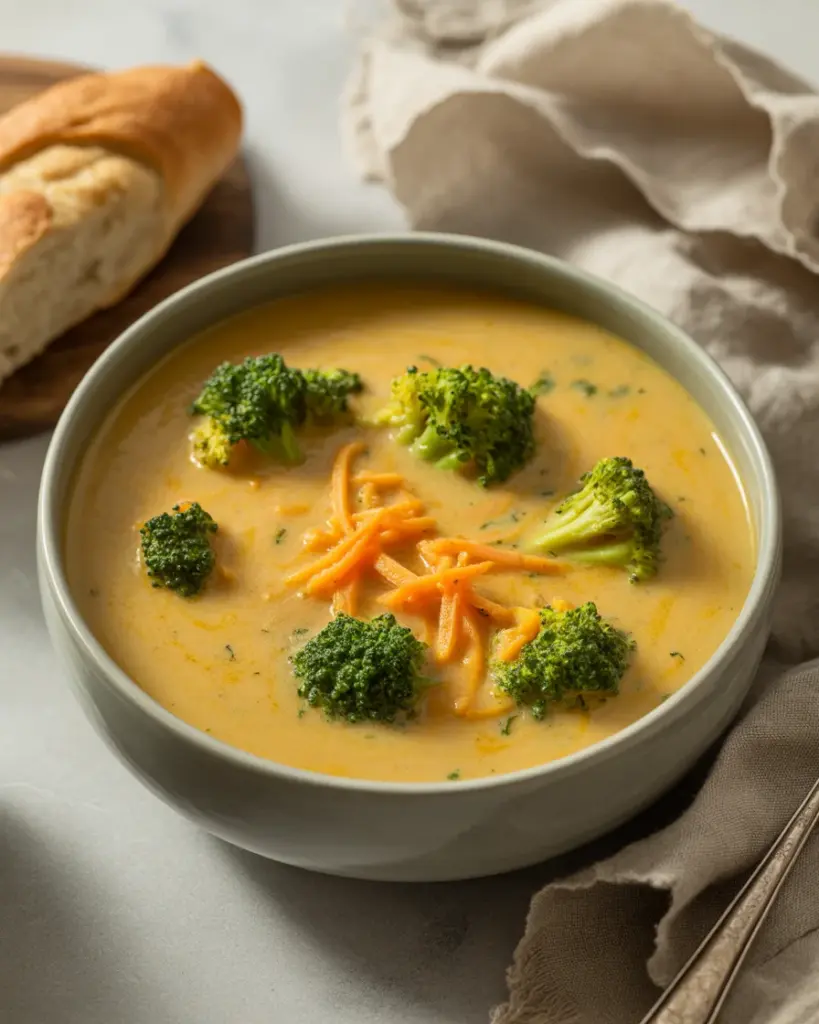 Delicious Instant Pot Broccoli Cheddar Soup