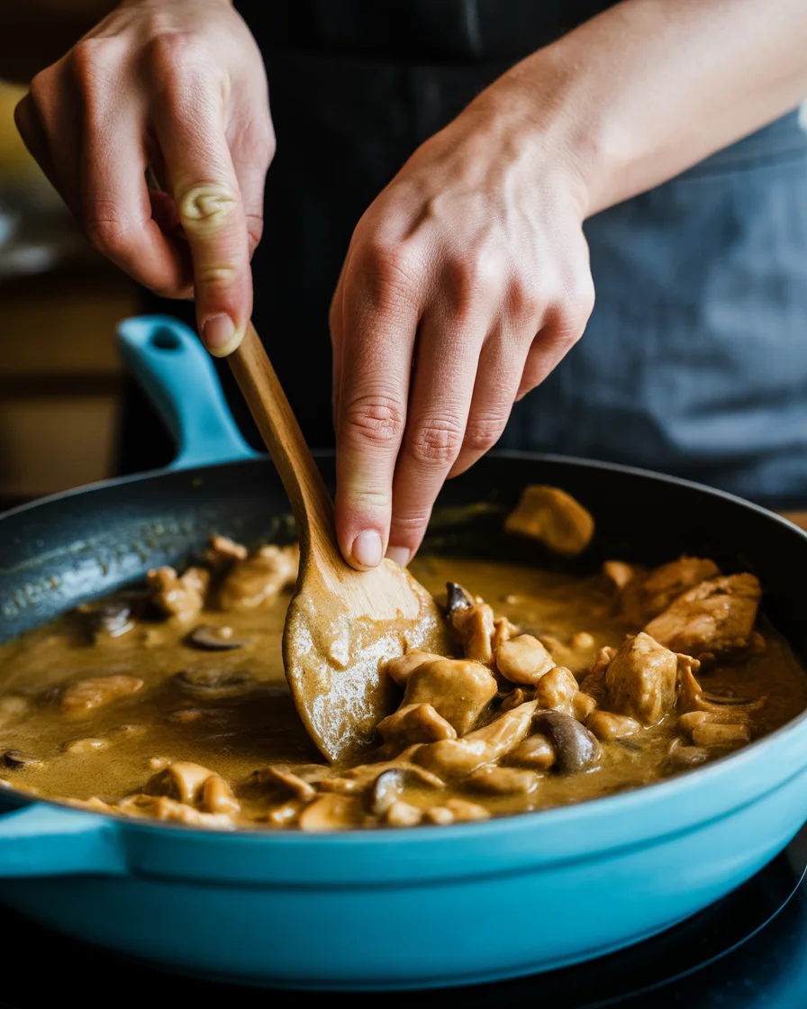 Easy Chicken Stroganoff