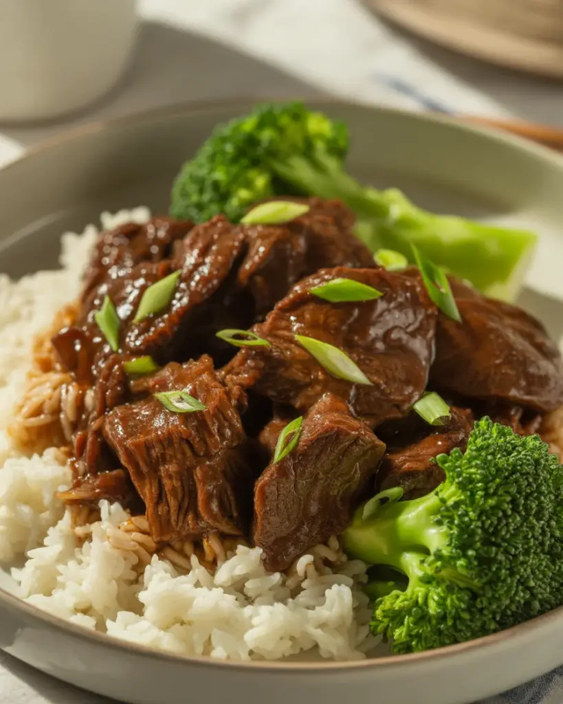 Flavorful Slow Cooker Korean Beef Recipe
