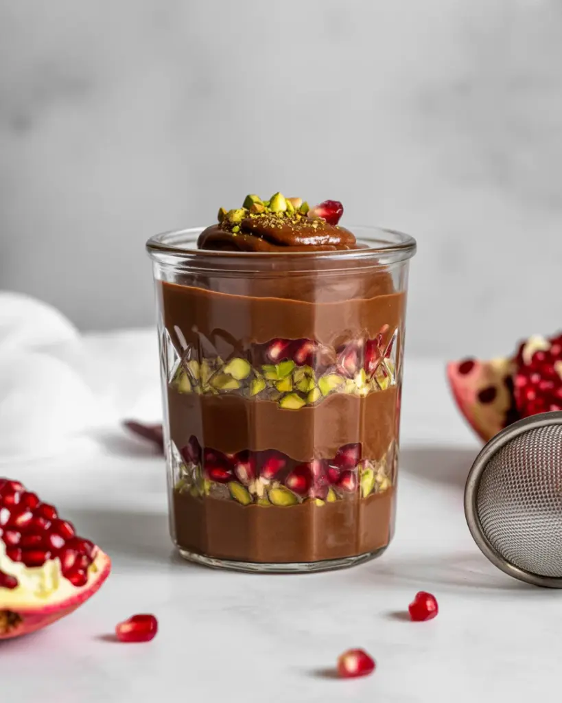 Deliciously Decadent Chocolate Pomegranate Dessert Recipe