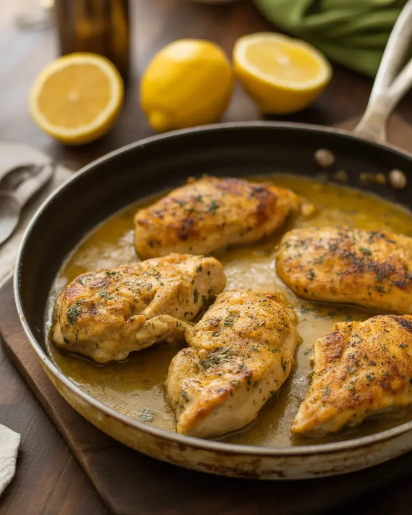 Lemon Chicken Piccata (Paleo, Whole30, Keto)