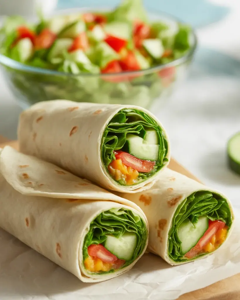 10-Minute Vegan Burrito Wraps (Dairy-Free)
