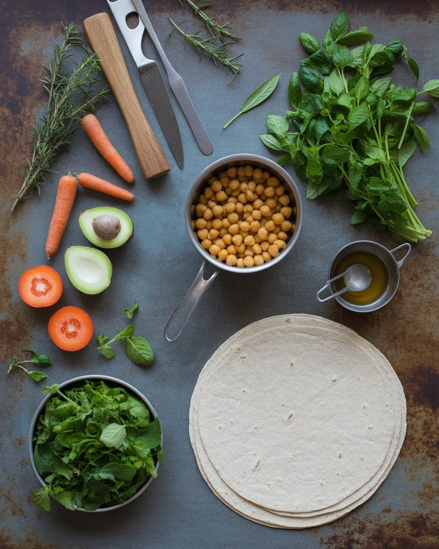 10-Minute Vegan Burrito Wraps (Dairy-Free)