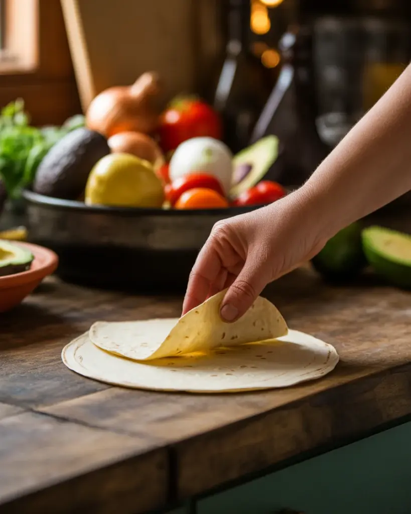 3 Ingredient Gluten Free Wraps